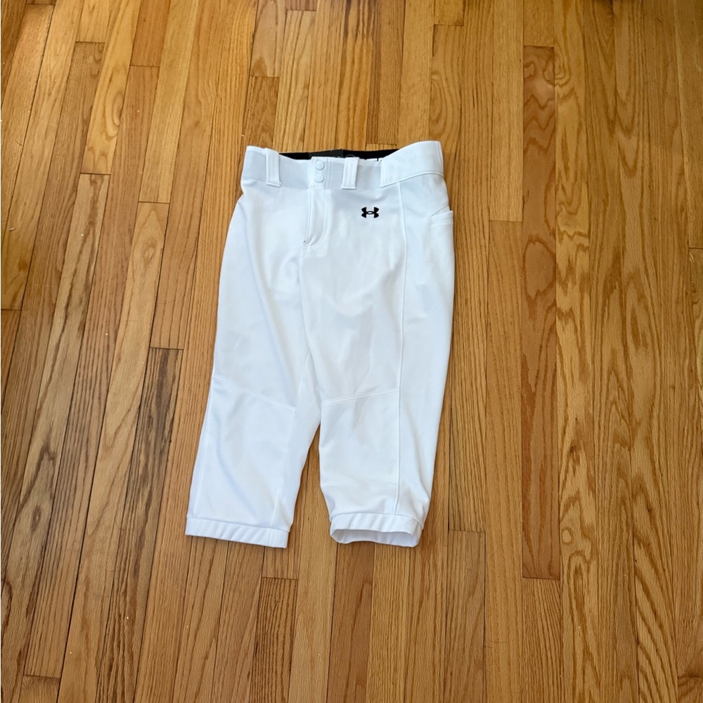 Under Armour White Softball Pants